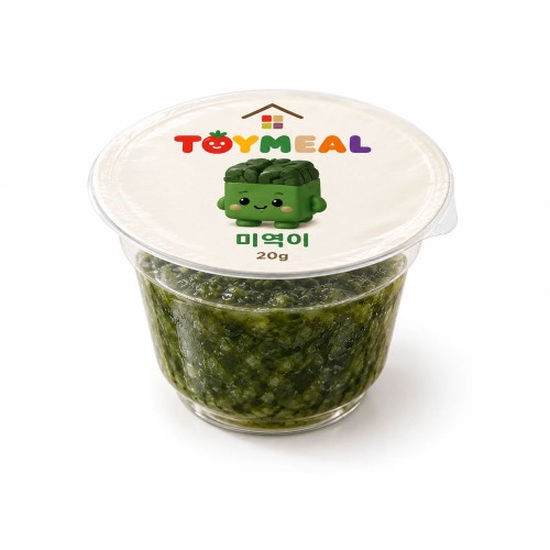 미역이(20g × 6컵 · 한 박스 120g 기획)