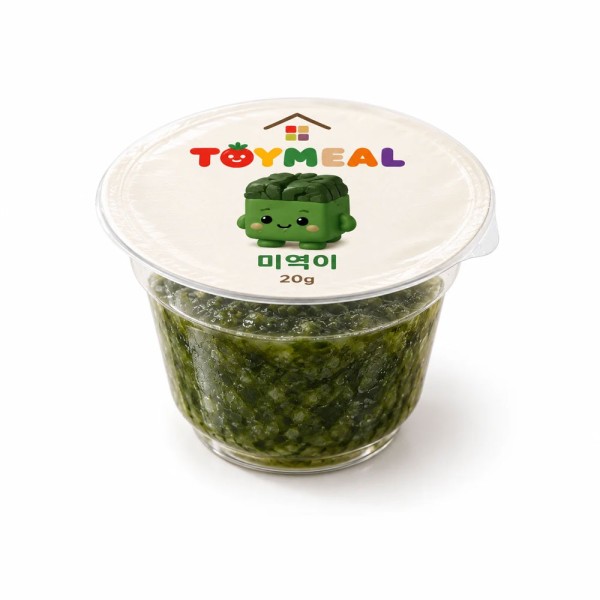 미역이(20g × 6컵 · 한 박스 120g 기획)