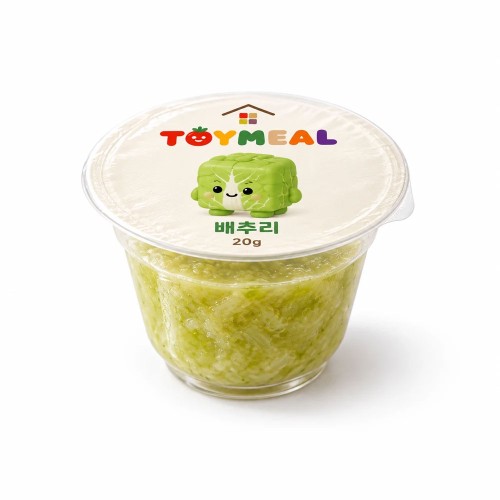 배추리(20g × 6컵 · 한 박스 120g 기획)